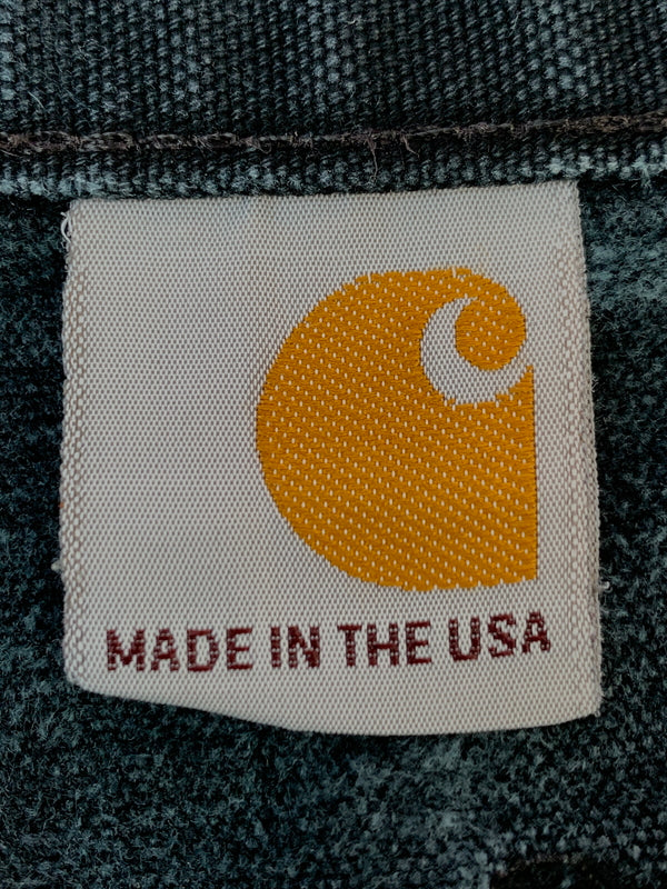 【中古品】【メンズ】 CARHARTT カーハート USA製 ダブルニーぺインターパンツ ボトムス 157-260903-hu-11-min サイズ：36×30 カラー：ネイビー 万代Net店