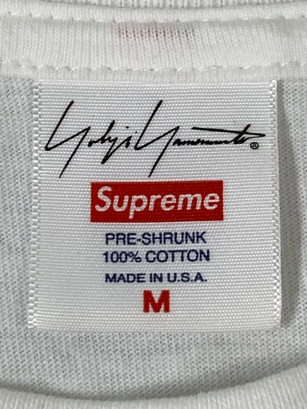 【中古品】【メンズ】 SUPREME×YOHJI YAMAMOTO シュプリーム ヨウジヤマモト GAME OVER TEE ゲームオーバー ティー メンズ トップス 半袖Tシャツ 149-260908-KS-23-min サイズ：M カラー：ホワイト 万代Net店