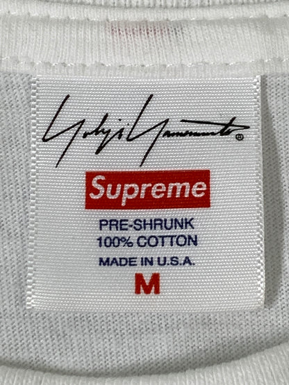 【中古品】【メンズ】 SUPREME×YOHJI YAMAMOTO シュプリーム ヨウジヤマモト GAME OVER TEE ゲームオーバー ティー メンズ トップス 半袖Tシャツ 149-260908-KS-23-min サイズ：M カラー：ホワイト 万代Net店