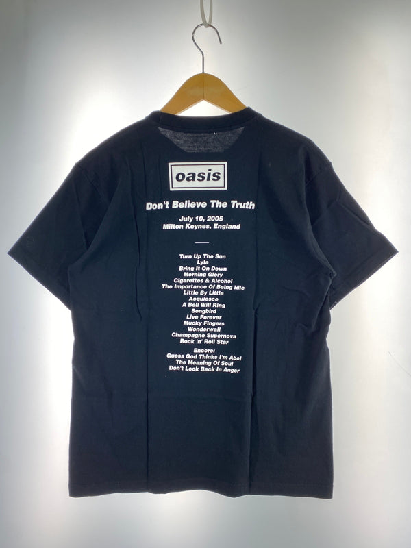 【中古品】【メンズ】 ADAM ET ROPE アダムエロペ OASIS 2005 TOUR S/S TEE GMM-75030-C オアシス 2005 ツアー ショートスリーブ Tシャツ メンズ トップス 半袖 バンドTシャツ 140-260904-em-30-min サイズ：L カラー：ブラック 万代Net店