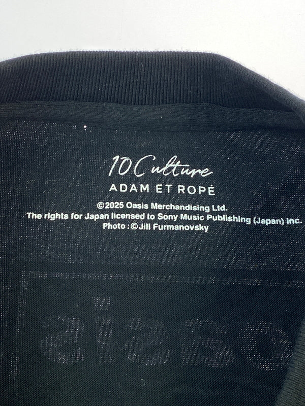 【中古品】【メンズ】 ADAM ET ROPE アダムエロペ OASIS 2005 TOUR S/S TEE GMM-75030-C オアシス 2005 ツアー ショートスリーブ Tシャツ メンズ トップス 半袖 バンドTシャツ 140-260904-em-30-min サイズ：L カラー：ブラック 万代Net店