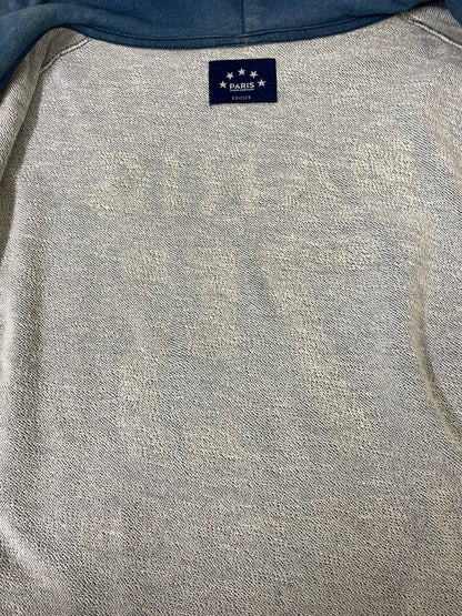 【中古品】【メンズ】 EDIFICE エディフィス × PARIS SAINT-GERMAIN パリ・サンジェルマン STAR ZIP PARKA スター ジップ パーカー メンズ アウター ジップアップ フィーディ 140-260904-em-09-min サイズ：46 カラー：ブルー 万代Net店