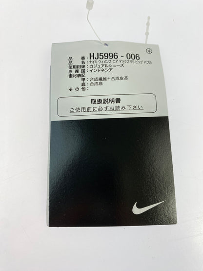 【中古美品】【メンズ】 NIKE ナイキ HJ5996-006 WOMEN'S AIR MAX 95 BIG BUBBLE ウイメンズ エアーマックス ビッグバブル スニーカー 靴 160-260902-jt-05-min サイズ：US 11 28.0cm カラー：BLACK/OLD ROYAL-WHITE 万代Net店