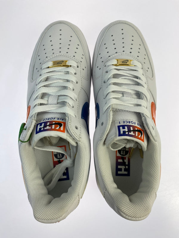 【中古品】【メンズ】 KITH キス × NIKE ナイキ CZ7928-100 AIR FORCE 1 LOW エアーフォース ロースニーカー 靴 160-260902-jt-06-min サイズ：US 8.5 26.5cm カラー：WHITE/WHITE BRILLIANT ORANGE 万代Net店