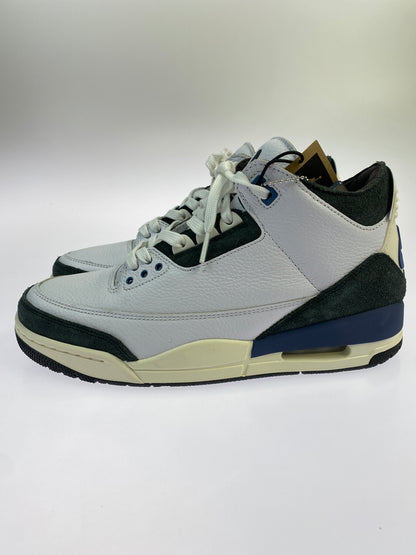 【中古美品】【メンズ】 A MA MANIERE アママニエール × NIKE ナイキ HV8571-100 AIR JORDAN 3 RETRO OG SP エアージョーダン3 レトロ オージー スニーカー 靴 160-260902-jt-09-min サイズ：US 9.5 27.5cm カラー：WHITE/DIFFUSED BLUE-ANTHRACITE 万代Net店