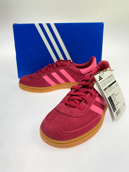 【中古美品】【キッズ】 ADIDAS アディダス HANDBALL SPEZIAL CF EL JR7423 ハンドボール スペツィアル コンフォート クロージャー スニーカー 靴 161-260902-jt-24-min サイズ：US 1 1/2 20.0cm カラー：RUBRED/LUC PINK 万代Net店