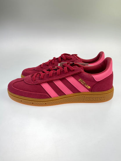 【中古美品】【キッズ】 ADIDAS アディダス HANDBALL SPEZIAL CF EL JR7423 ハンドボール スペツィアル コンフォート クロージャー スニーカー 靴 161-260902-jt-24-min サイズ：US 1 1/2 20.0cm カラー：RUBRED/LUC PINK 万代Net店
