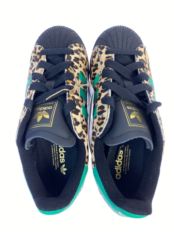 【中古美品】【レディース】 ADIDAS アディダス SUPERSTAR II JP8165 スーパースター スニーカー 靴 161-260902-jt-25-min サイズ：US 5 22.0cm カラー：ひょう柄 万代Net店