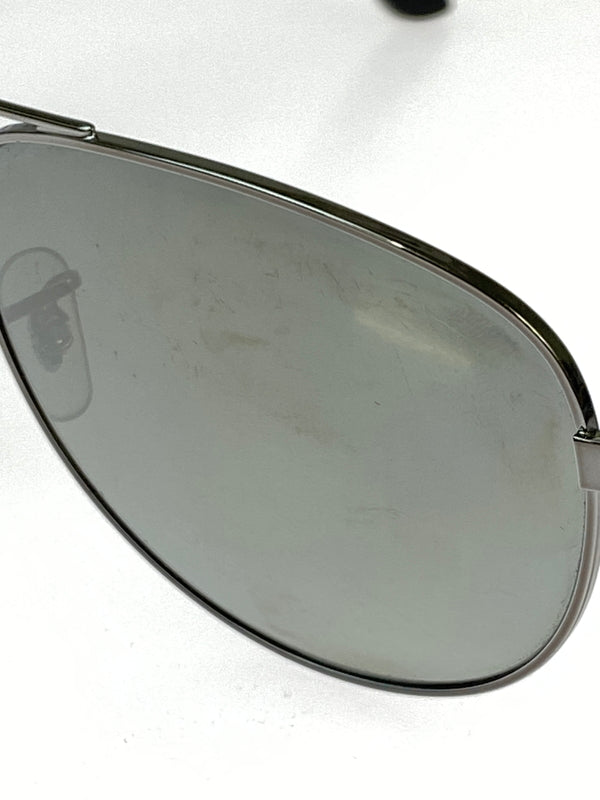 【中古品】【メンズ】 RAY-BAN レイバン CARBON FIBRE RB8313 カーボンファイバー アイウエア 203-260907-yn-22-min サイズ：61□13 140 カラー：ガンメタル 万代Net店