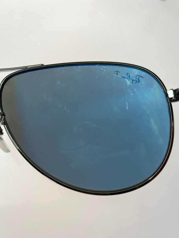 【中古品】【メンズ】 RAY-BAN レイバン CARBON FIBRE RB8313 カーボンファイバー アイウエア 203-260907-yn-22-min サイズ：61□13 140 カラー：ガンメタル 万代Net店