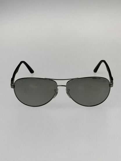 【中古品】【メンズ】 RAY-BAN レイバン CARBON FIBRE RB8313 カーボンファイバー アイウエア 203-260907-yn-22-min サイズ：61□13 140 カラー：ガンメタル 万代Net店