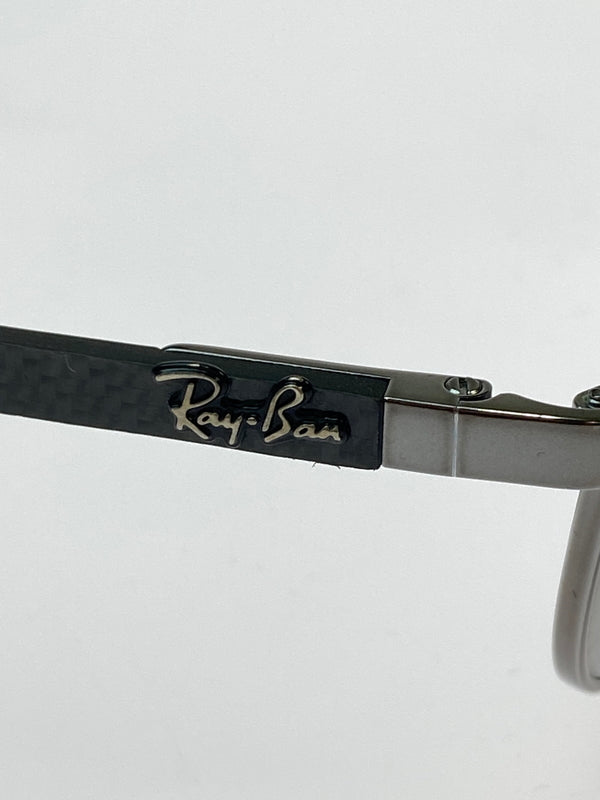 【中古品】【メンズ】 RAY-BAN レイバン CARBON FIBRE RB8313 カーボンファイバー アイウエア 203-260907-yn-22-min サイズ：61□13 140 カラー：ガンメタル 万代Net店