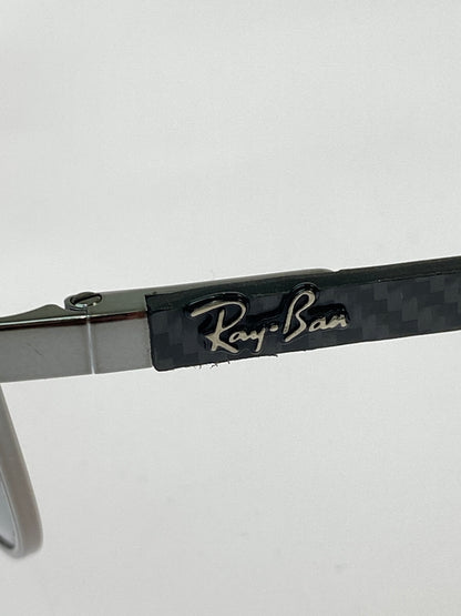 【中古品】【メンズ】 RAY-BAN レイバン CARBON FIBRE RB8313 カーボンファイバー アイウエア 203-260907-yn-22-min サイズ：61□13 140 カラー：ガンメタル 万代Net店