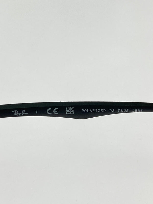 【中古品】【メンズ】 RAY-BAN レイバン CARBON FIBRE RB8313 カーボンファイバー アイウエア 203-260907-yn-22-min サイズ：61□13 140 カラー：ガンメタル 万代Net店