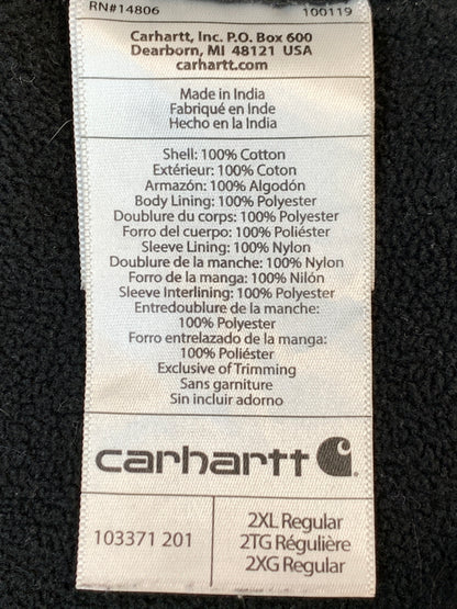 【中古品】【メンズ】 CARHARTT カーハート FULL SWING CARHARTT FLEECE LINED HOODIE フル スウィング カーハート フリース ラインド フーディ 103371 201 146-260903-hu-13-min サイズ：2XL カラー：ブラウン 万代Net店