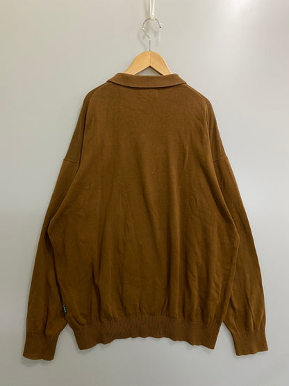 【中古品】【メンズ】 KEBOZ ケボズ ハーフジップセーター メンズ トップス ハーフジップ 長袖シャツ 142-260904-em-11-min カラー：ブラウン 万代Net店