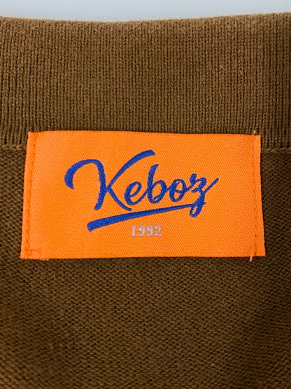 【中古品】【メンズ】 KEBOZ ケボズ ハーフジップセーター メンズ トップス ハーフジップ 長袖シャツ 142-260904-em-11-min カラー：ブラウン 万代Net店