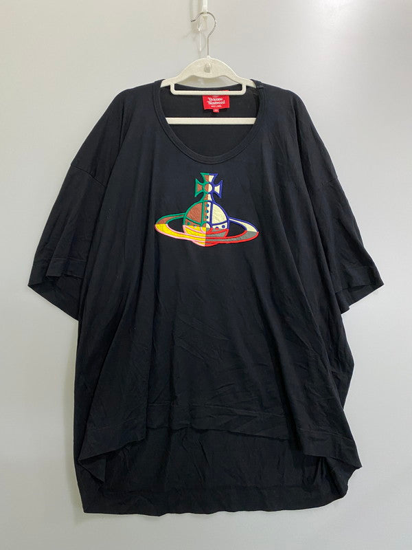 【中古品】【レディース】 VIVIENNE WESTWOOD RED LABEL ヴィヴィアンウエストウッド レッドレーベル ORB S/S TOP16-12-311033 半袖Tシャツ ショートスリーブ 170-260904-em-18-min サイズ：00 カラー：ブラック 万代Net店