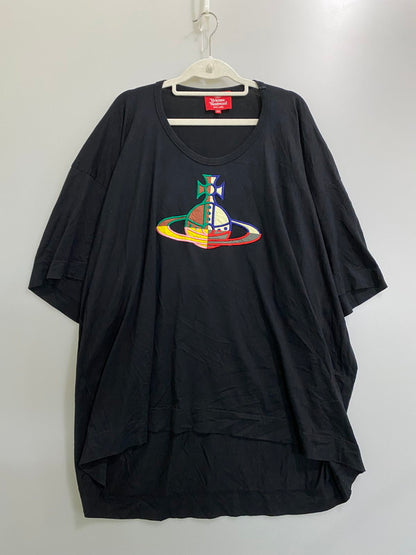 【中古品】【レディース】 VIVIENNE WESTWOOD RED LABEL ヴィヴィアンウエストウッド レッドレーベル ORB S/S TOP16-12-311033 半袖Tシャツ ショートスリーブ 170-260904-em-18-min サイズ：00 カラー：ブラック 万代Net店