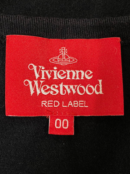 【中古品】【レディース】 VIVIENNE WESTWOOD RED LABEL ヴィヴィアンウエストウッド レッドレーベル ORB S/S TOP16-12-311033 半袖Tシャツ ショートスリーブ 170-260904-em-18-min サイズ：00 カラー：ブラック 万代Net店
