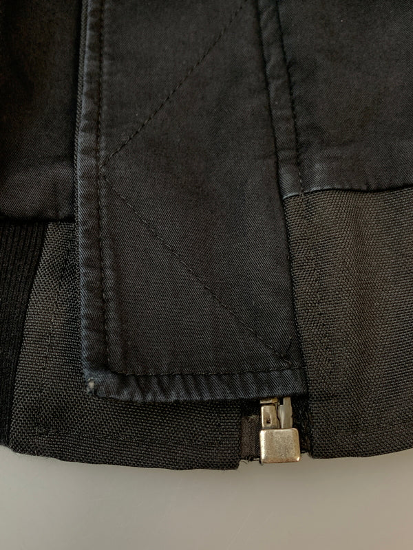 【中古品】【メンズ】 RAF SIMONS ラフシモンズ 22SS GRIMCRAWLER BOMBER JACKET グリムクローラー ボンバージャケット 221-623A アウター 141-260903-hu-15-min サイズ：M カラー：ブラック 万代Net店