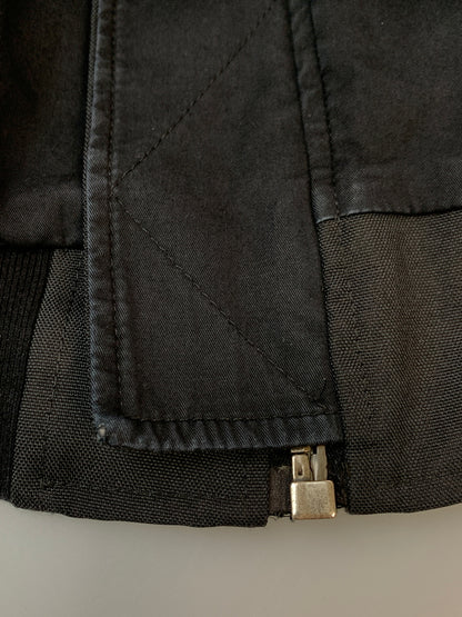 【中古品】【メンズ】 RAF SIMONS ラフシモンズ 22SS GRIMCRAWLER BOMBER JACKET グリムクローラー ボンバージャケット 221-623A アウター 141-260903-hu-15-min サイズ：M カラー：ブラック 万代Net店