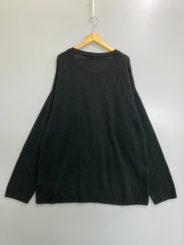 【中古品】【メンズ】 RAF SIMONS ARCHIVE REDUX ラフシモンズ アーカイブ リダックス KOLLAPS KNIT コラップス ニット セーター メンズ トップス 141-260901-em-29-min サイズ：1 カラー：ブラックグリーン 万代Net店