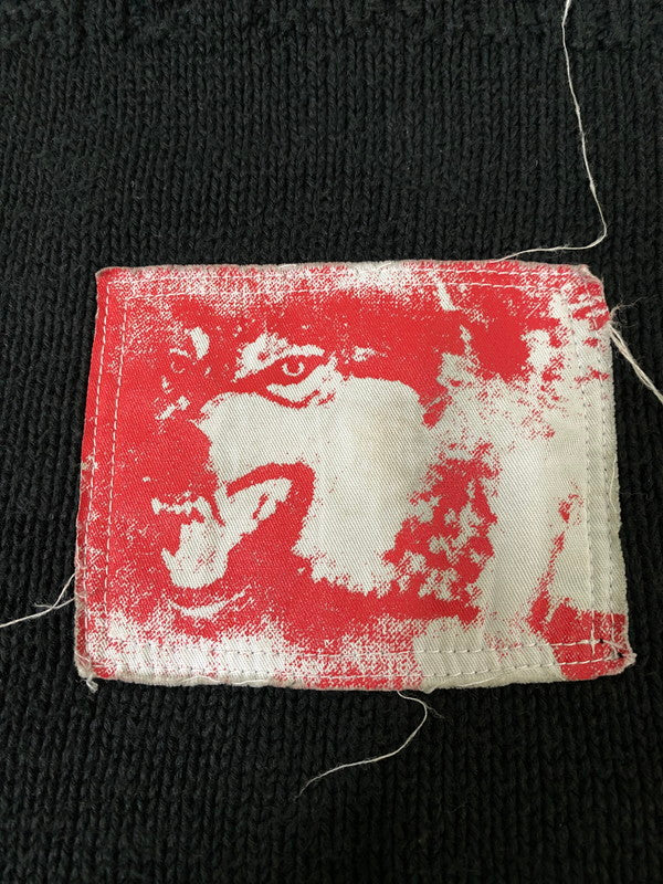 【中古品】【メンズ】 RAF SIMONS ARCHIVE REDUX ラフシモンズ アーカイブ リダックス KOLLAPS KNIT コラップス ニット セーター メンズ トップス 141-260901-em-29-min サイズ：1 カラー：ブラックグリーン 万代Net店