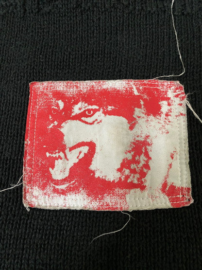 【中古品】【メンズ】 RAF SIMONS ARCHIVE REDUX ラフシモンズ アーカイブ リダックス KOLLAPS KNIT コラップス ニット セーター メンズ トップス 141-260901-em-29-min サイズ：1 カラー：ブラックグリーン 万代Net店