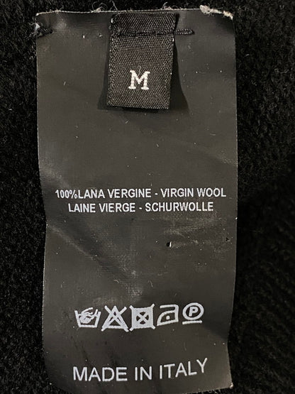 【中古品】【メンズ】 RAF SIMONS ラフシモンズ ダブル ストラップ タートルネック セーター メンズ ニット トップス 141-260901-em-30-min サイズ：M カラー：ブラック 万代Net店