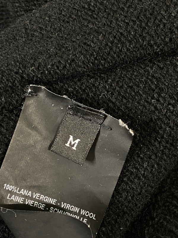 【中古品】【メンズ】 RAF SIMONS ラフシモンズ ダブル ストラップ タートルネック セーター メンズ ニット トップス 141-260901-em-30-min サイズ：M カラー：ブラック 万代Net店