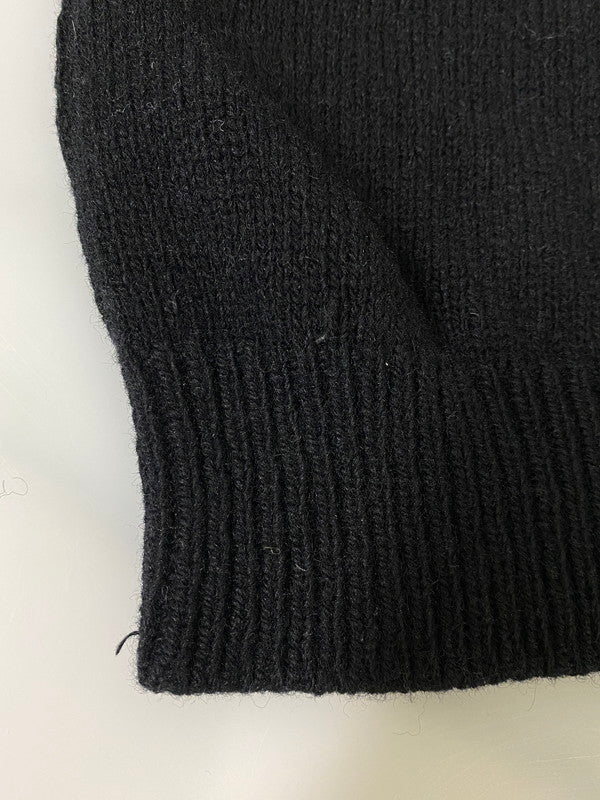 【中古品】【メンズ】 RAF SIMONS ラフシモンズ ダブル ストラップ タートルネック セーター メンズ ニット トップス 141-260901-em-30-min サイズ：M カラー：ブラック 万代Net店
