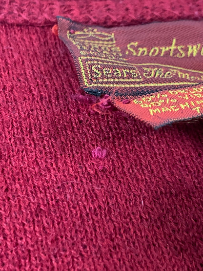 【中古品】【メンズ】 KINGS ROAD SEARS キングスロード シアーズ 60S MOHAIR CARDIGAN 60年代 モヘア カーディガン アウター 146-260903-hu-47-min サイズ：L カラー：レッド 万代Net店