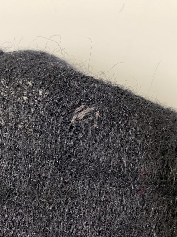 【現状渡し品】【メンズ】 SARBY サービー 50-60S MOHAIR CARDIGAN 50年代 60年代 モヘア カーディガン アウター ヴィンテージ 146-260903-hu-48-min サイズ：表記なしのため不明 カラー：ブラック 万代Net店