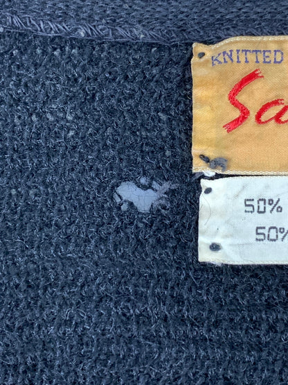 【現状渡し品】【メンズ】 SARBY サービー 50-60S MOHAIR CARDIGAN 50年代 60年代 モヘア カーディガン アウター ヴィンテージ 146-260903-hu-48-min サイズ：表記なしのため不明 カラー：ブラック 万代Net店