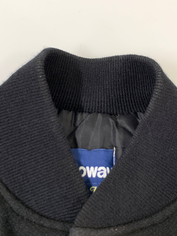 【中古品】【メンズ】 HOLLOWAY ホロウェイ 90S BLACK STADIUM JACKET 90年代 ブラック スタジアム ジャケット アウター スタジャン ヴィンテージ 146-260903-hu-57-min サイズ：XXL カラー：ブラック 万代Net店