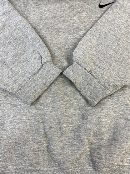 【中古品】【メンズ】 NIKE ナイキ 90S SWOOSH LOGO HOODIE スウォッシュロゴフーディ パーカ 146-260910-ta-04-min サイズ：XL カラー：グレー 万代Net店