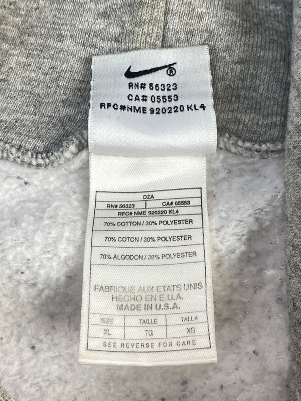 【中古品】【メンズ】 NIKE ナイキ 90S SWOOSH LOGO HOODIE スウォッシュロゴフーディ パーカ 146-260910-ta-04-min サイズ：XL カラー：グレー 万代Net店