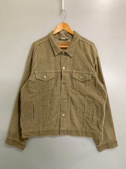 【中古品】【メンズ】 LEVI'S リーバイス ピケジャケット 70507-3825 アウターコーデュロイ ロングスリーブ 長袖 146-260903-hu-54-min サイズ：XL カラー：ベージュ 万代Net店