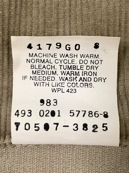 【中古品】【メンズ】 LEVI'S リーバイス ピケジャケット 70507-3825 アウターコーデュロイ ロングスリーブ 長袖 146-260903-hu-54-min サイズ：XL カラー：ベージュ 万代Net店