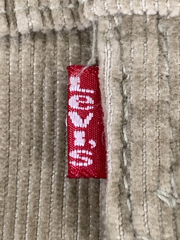 【中古品】【メンズ】 LEVI'S リーバイス ピケジャケット 70507-3825 アウターコーデュロイ ロングスリーブ 長袖 146-260903-hu-54-min サイズ：XL カラー：ベージュ 万代Net店
