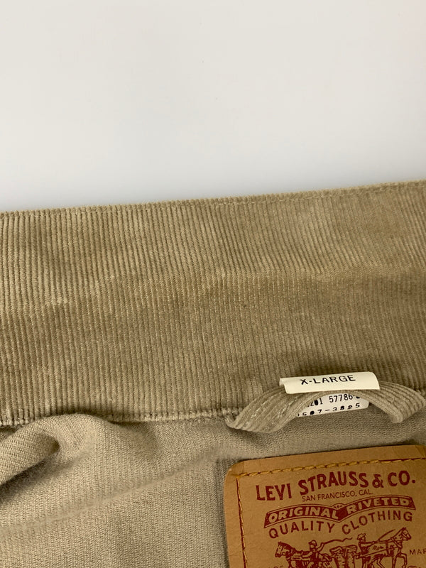 【中古品】【メンズ】 LEVI'S リーバイス ピケジャケット 70507-3825 アウターコーデュロイ ロングスリーブ 長袖 146-260903-hu-54-min サイズ：XL カラー：ベージュ 万代Net店