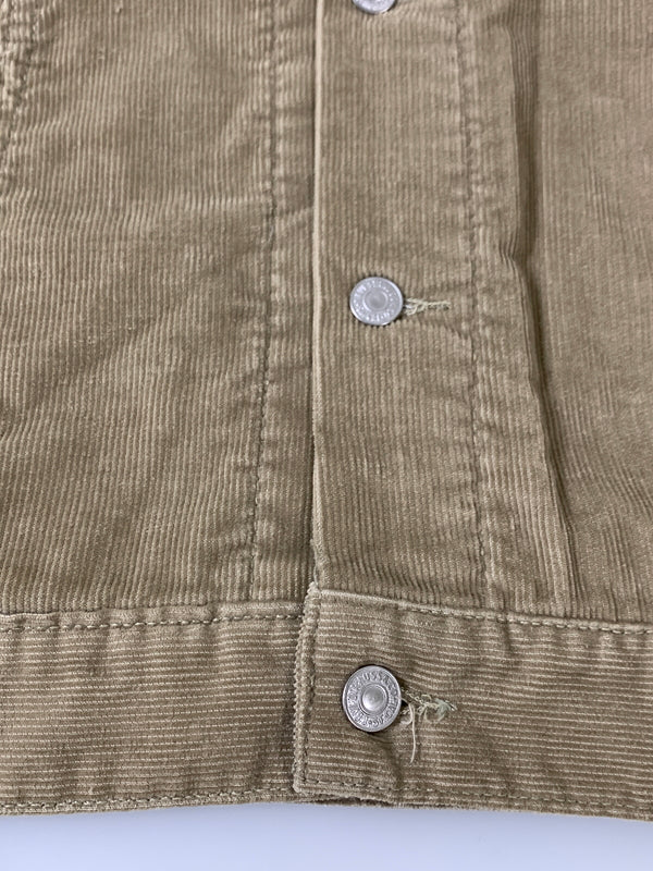 【中古品】【メンズ】 LEVI'S リーバイス ピケジャケット 70507-3825 アウターコーデュロイ ロングスリーブ 長袖 146-260903-hu-54-min サイズ：XL カラー：ベージュ 万代Net店