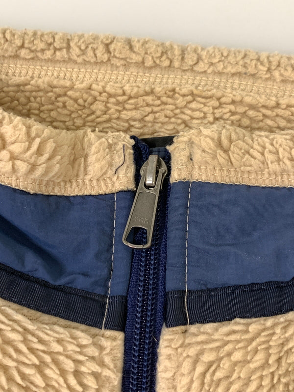 【中古品】【メンズ】 PATAGONIA パタゴニア 90S RETRO-X FLEECE JACKET 90年代 レトロ X フリース ジャケット アウター 144-260903-hu-49-min サイズ：XL カラー：ベージュ/ブルー系 万代Net店