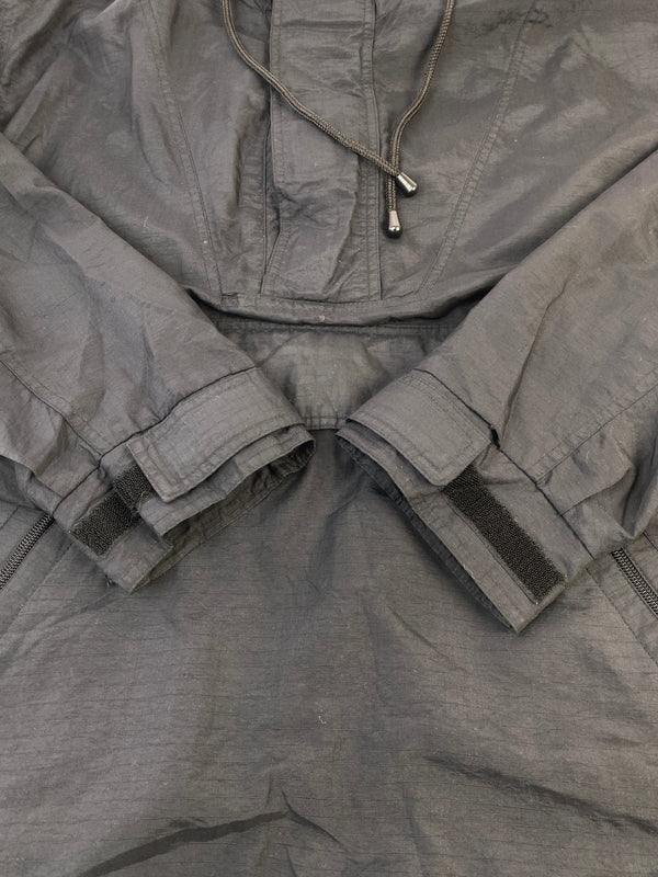【中古品】【メンズ】 OLD GAP オールド 90-00S NYLON PULLOVER JACKET ナイロンジャケット プルオーバージャケット 146-260910-ta-08-min サイズ：L カラー：ブラック 万代Net店