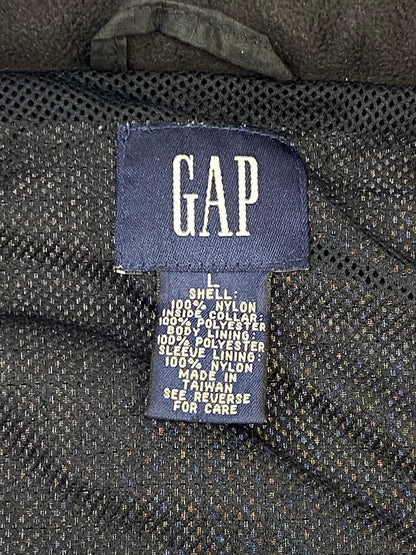 【中古品】【メンズ】 OLD GAP オールド 90-00S NYLON PULLOVER JACKET ナイロンジャケット プルオーバージャケット 146-260910-ta-08-min サイズ：L カラー：ブラック 万代Net店