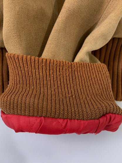 【中古品】【メンズ】 CARHARTT カーハート J18 BRN SANTA FE JACKET ブラウン サンタフェ ジャケット アウター 146-260903-hu-56-min サイズ：XL カラー：ベージュ系 万代Net店