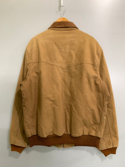 【中古品】【メンズ】 CARHARTT カーハート J18 BRN SANTA FE JACKET ブラウン サンタフェ ジャケット アウター 146-260903-hu-56-min サイズ：XL カラー：ベージュ系 万代Net店