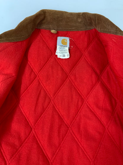 【中古品】【メンズ】 CARHARTT カーハート J18 BRN SANTA FE JACKET ブラウン サンタフェ ジャケット アウター 146-260903-hu-56-min サイズ：XL カラー：ベージュ系 万代Net店