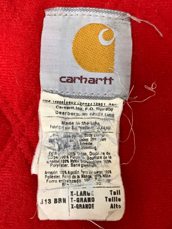 【中古品】【メンズ】 CARHARTT カーハート J18 BRN SANTA FE JACKET ブラウン サンタフェ ジャケット アウター 146-260903-hu-56-min サイズ：XL カラー：ベージュ系 万代Net店